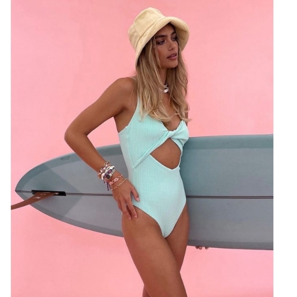 Beach Riot Mint One Piece Swimsuit